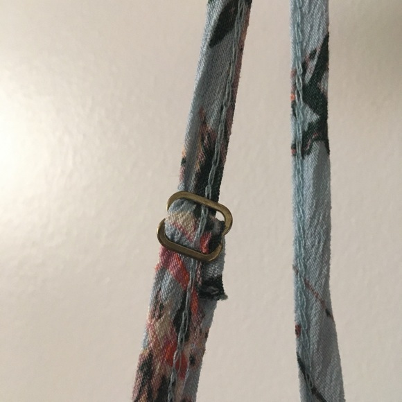 Beautiful Floral & Pale Blue Dress - Picture 7 of 8